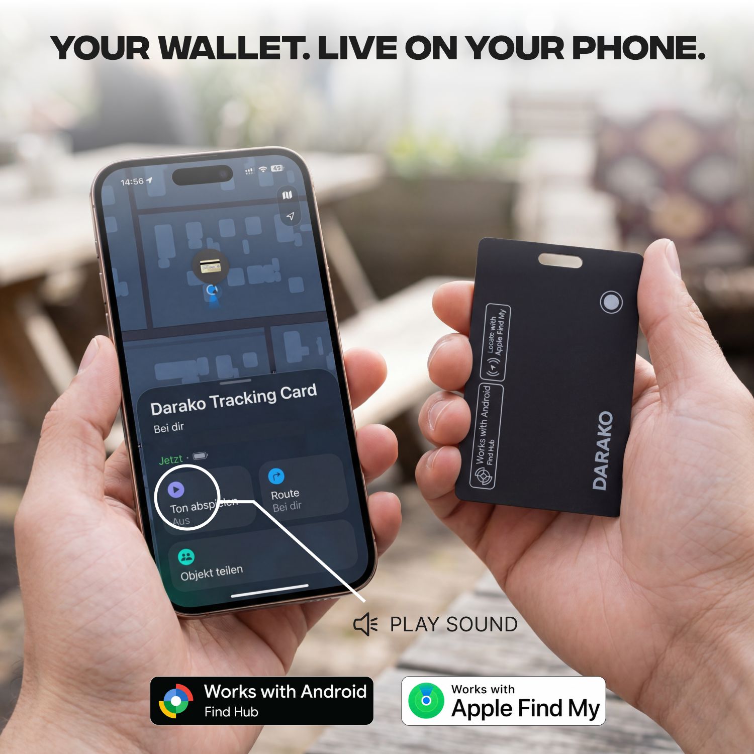 Darako™ Tracking Card – Locate Your Valuables Anywhere - DARAKO
